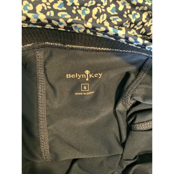 Belyn Key Navy Blue & White Animal Print Golf Skort, Size S, NWT! $108 - Picture 7 of 7